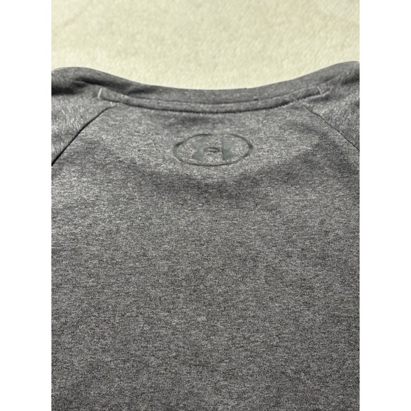Under Armour The Tech Tee Solid Gray Active T Shirt Men's Medium - Picture 6 of 7